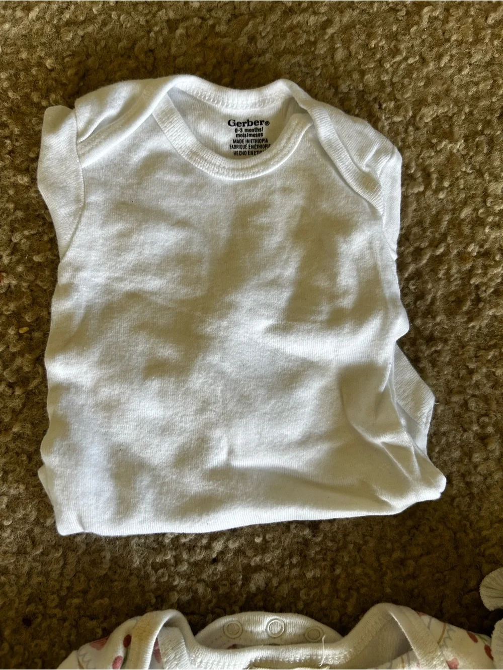 Assorted Baby Short-Sleeve Onesies and Pants